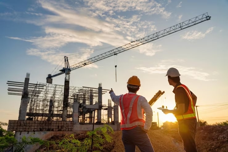Civil construction site